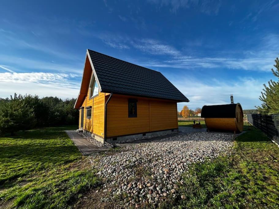 Dom Male Mazury Villa Drozdowo Bagian luar foto