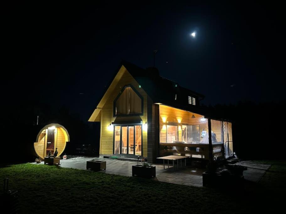 Dom Male Mazury Villa Drozdowo Bagian luar foto