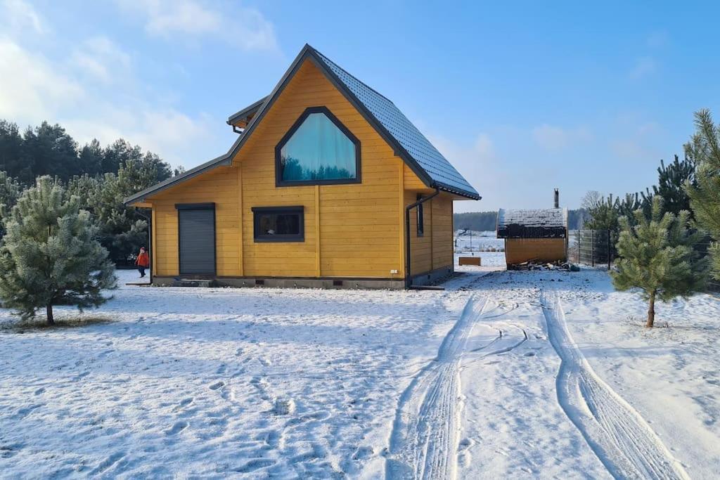 Dom Male Mazury Villa Drozdowo Bagian luar foto